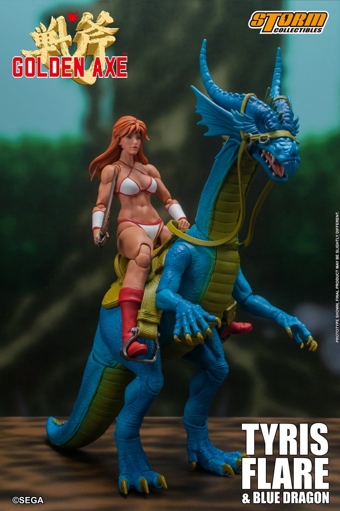 激レア！AAA FaVORITEX 與真司郎コラボ「グラリン」 TYRIS FLARE & BLUE DRAGON - GOLDEN AXE - STORM COLLECTIBLES