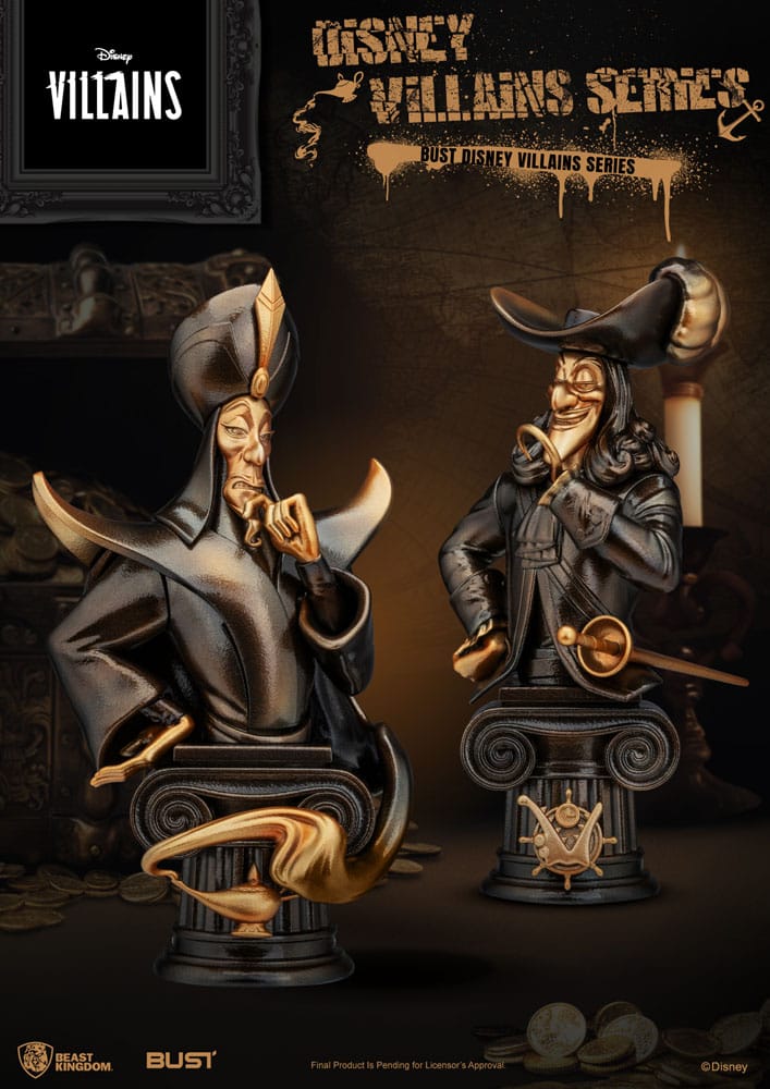 Disney Villains Series Busto PVC Jafar 16 cm Beast Kingdom Toys 