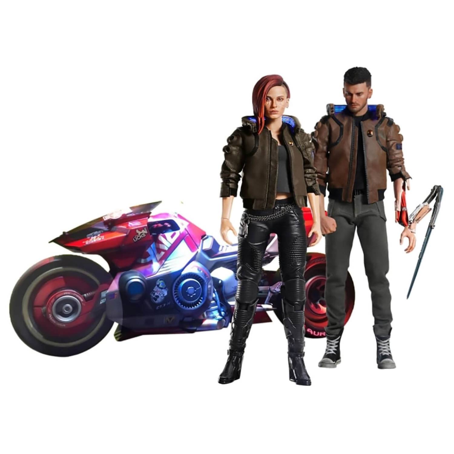 Cyberpunk 2077 Figuras V Male, V Female & Yaiba Kusanagi Ultimate
