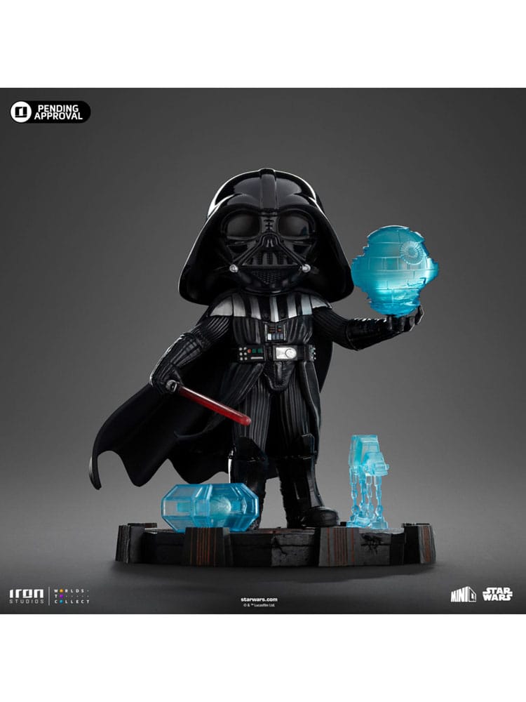 Darth Vader 16 cm Star Wars Minifigura Mini Co. PVC Iron Studios