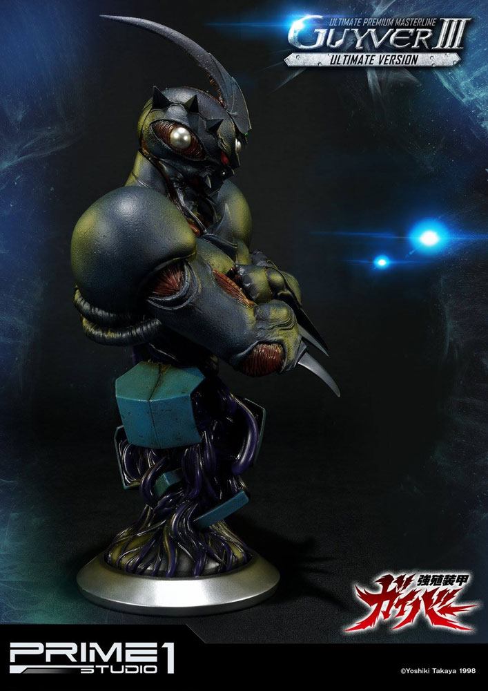 Guyver The Bioboosted Armor Estatua & Busto Guyver III Ultimate Edition Set