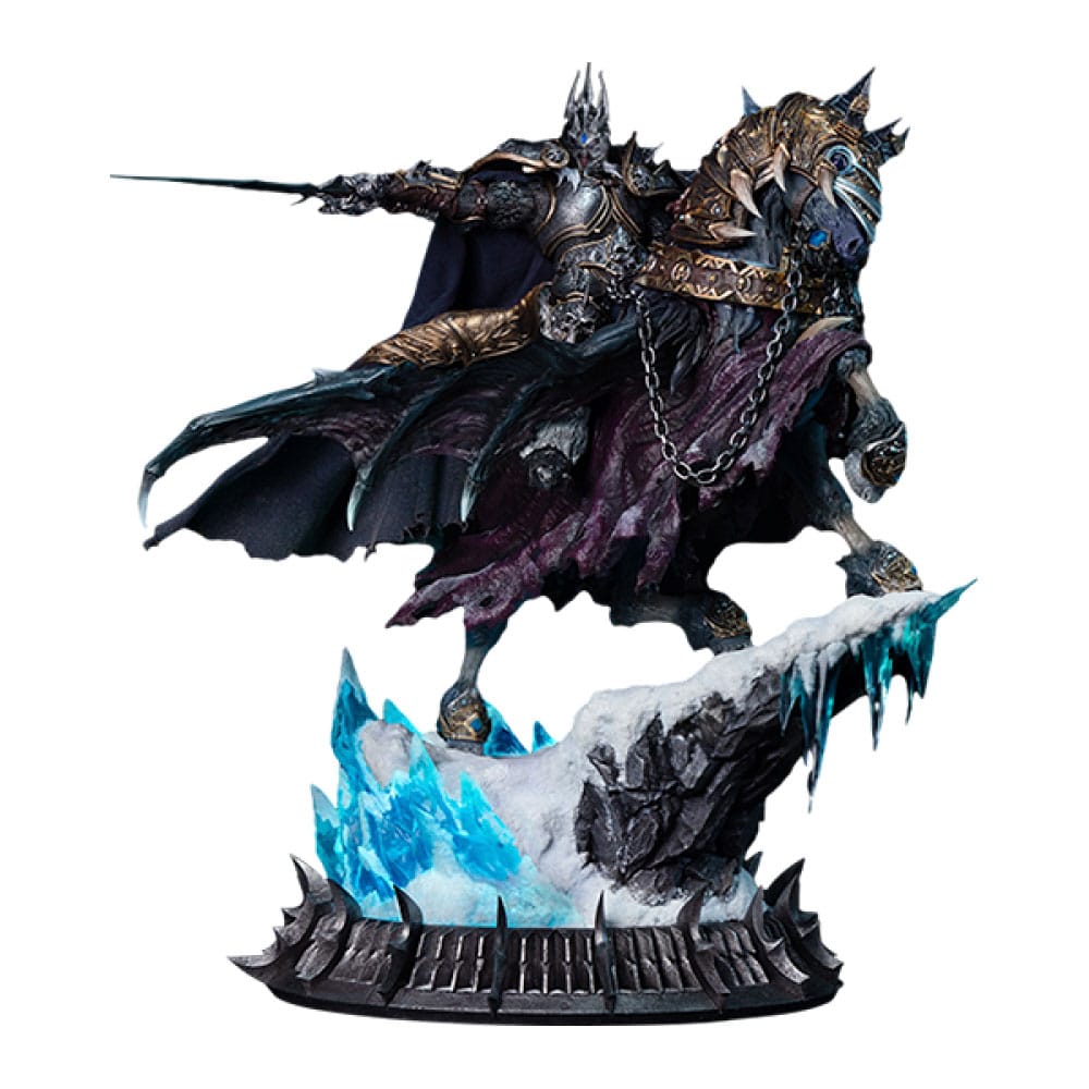 World of Warcraft Estatua The Lich King & Invincible 68 cm HEX
