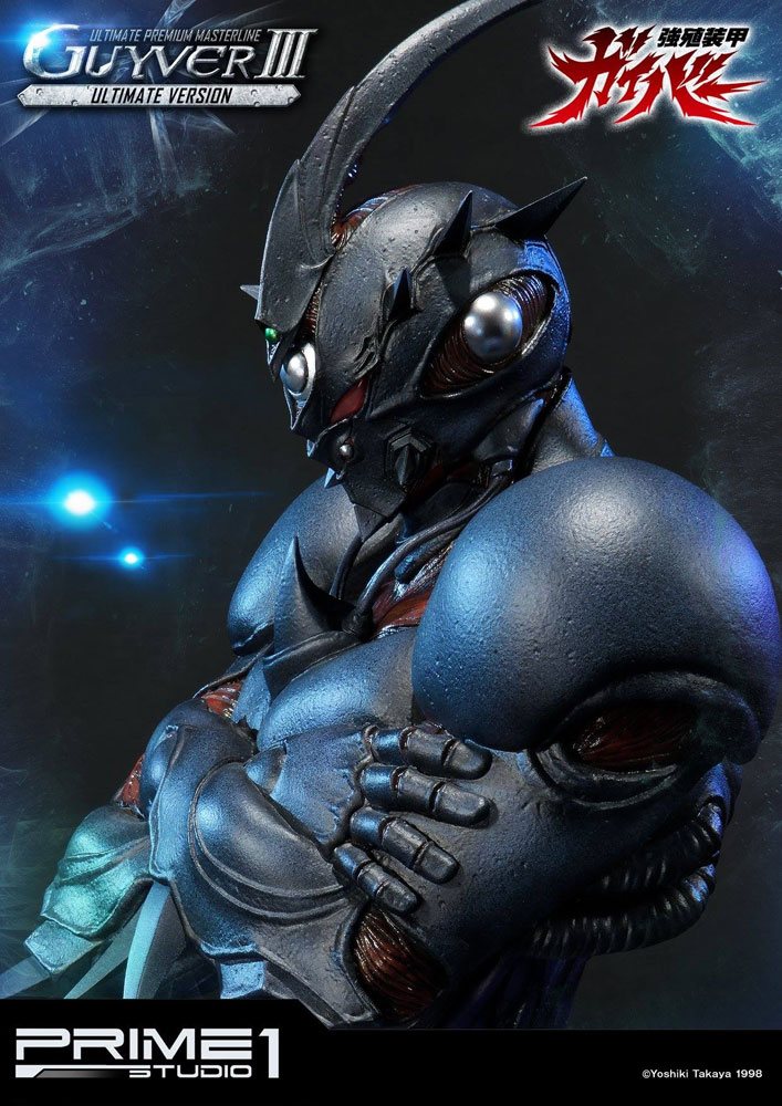 Guyver The Bioboosted Armor Estatua & Busto Guyver III Ultimate Edition Set