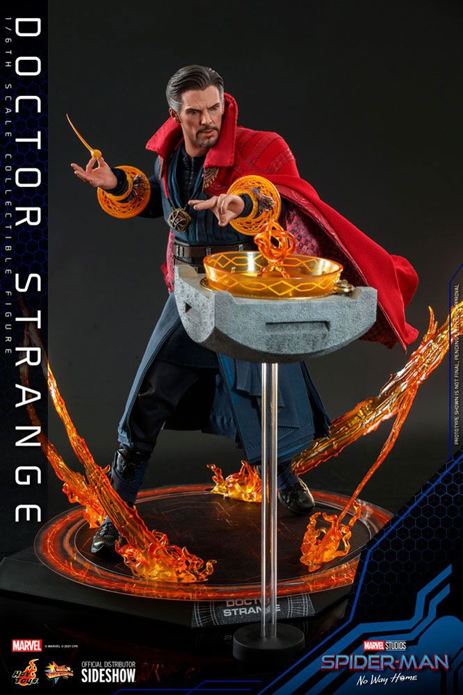 Doctor Strange Sixth Scale Figure by Hot Toys Movie Masterpiece Series â€“ Spider-Man: No Way Home