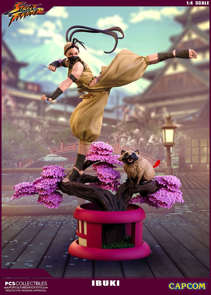 Street Fighter Estatua 1/4 Ibuki Retail Version 66 cm