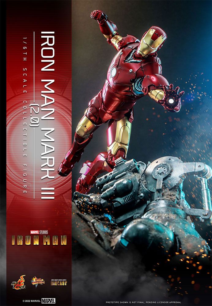 Iron Man Mark III (2.0) DIECAST HOT TOYS