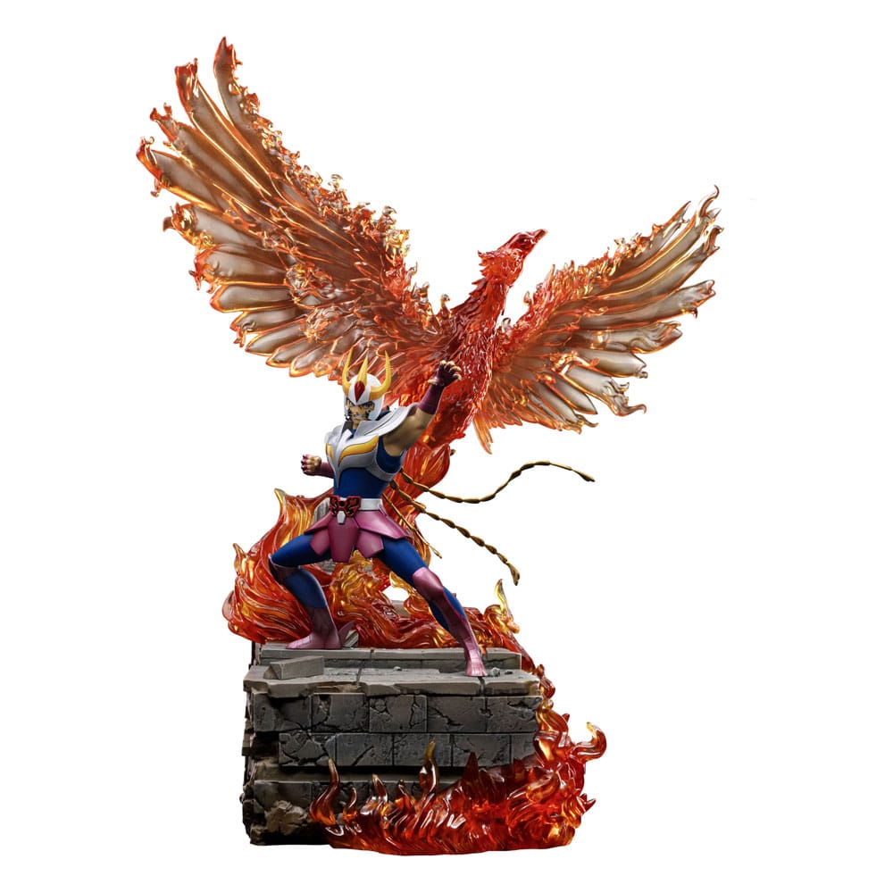 Iron Studios Statue Saint Seiya - Cygnus Hyoga Échelle 1/10 - 19 Cm - Collection Officielle