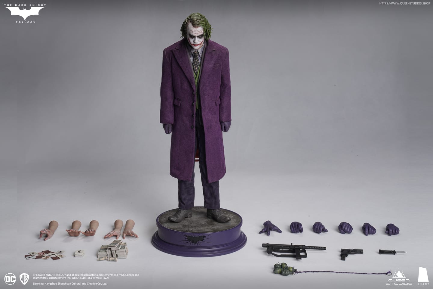 JOKER INART EL CABALLERO OSCURO INART QUEEN STUDIOS (Standard Edition)