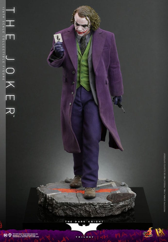 El Caballero oscuro Figura DX 1/6 The Joker 31 cm HOT TOYS DX-32