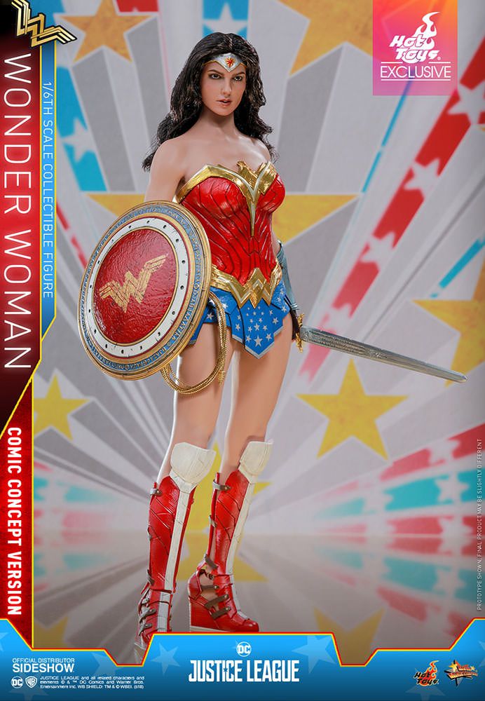 Wonder Woman VERSION COMIC Sixth Scale Figure by Hot Toys