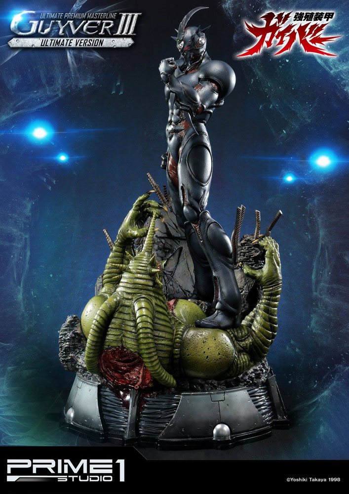 Guyver The Bioboosted Armor Estatua & Busto Guyver III Ultimate Edition Set