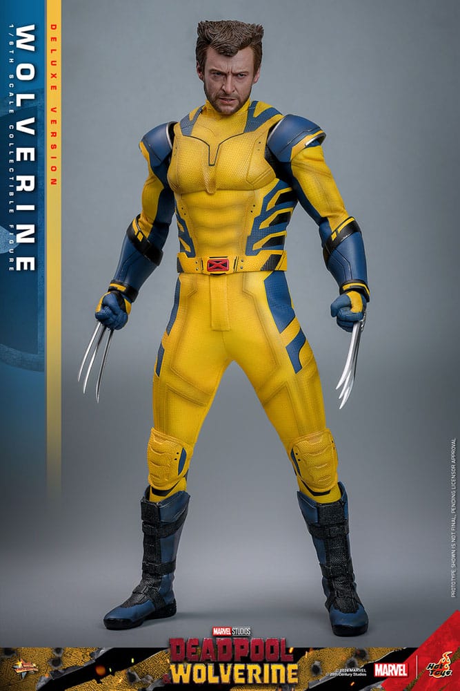 Deadpool & Wolverine Movie Masterpiece Figura 1/6 lobezno (Deluxe