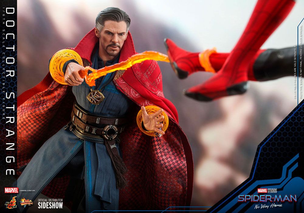 Doctor Strange Sixth Scale Figure by Hot Toys Movie Masterpiece Series â€“ Spider-Man: No Way Home