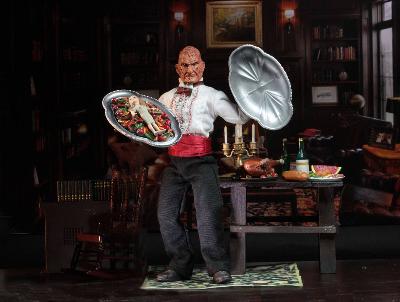Pesadilla en Elm Street 5 Figura Retro Chef Freddy 20 cm