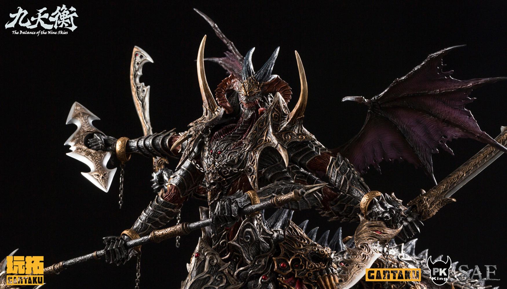 The Balance of Nine Skies Estatua 1/20 Monster Barretta by PKking 37 cm