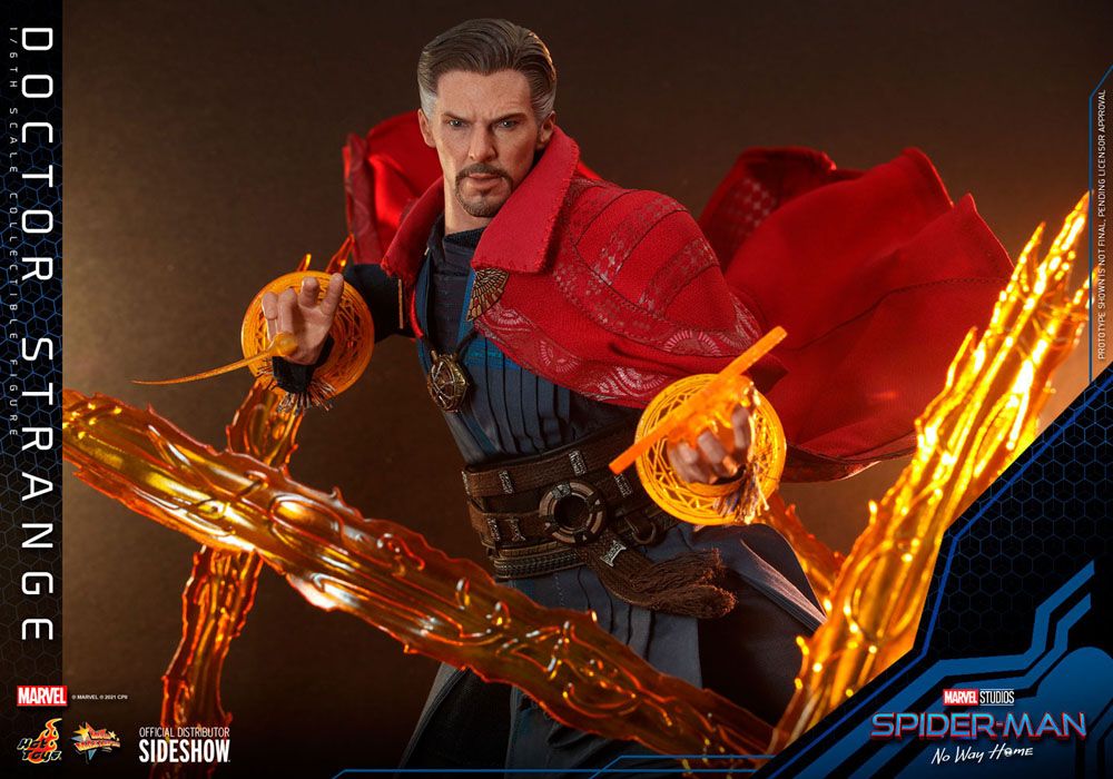 Doctor Strange Sixth Scale Figure by Hot Toys Movie Masterpiece Series â€“ Spider-Man: No Way Home
