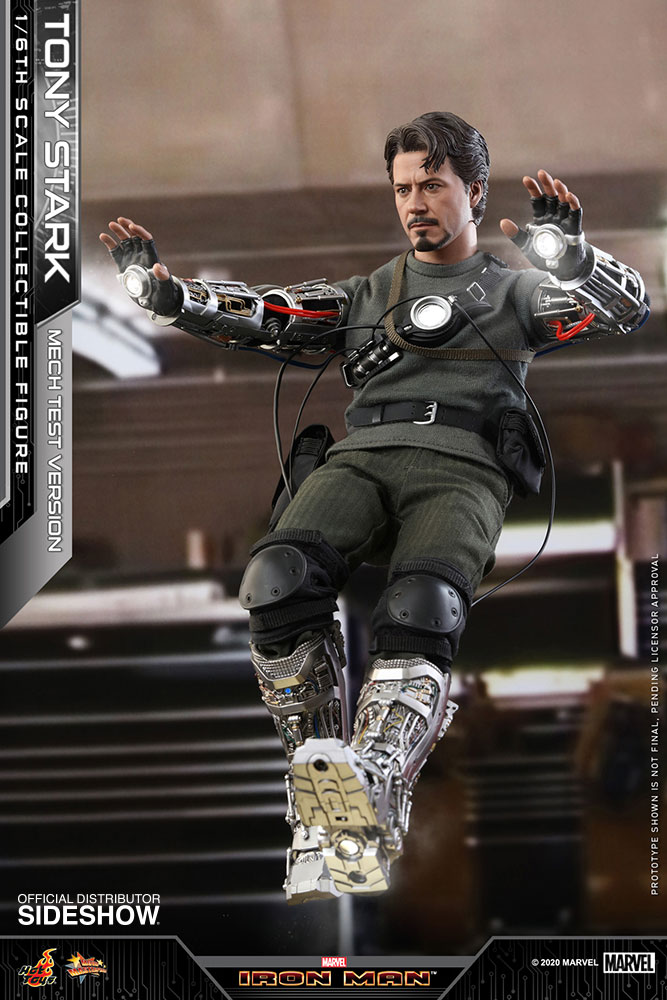 Tony Stark (Mech Test Version) IRON MAN hot toys