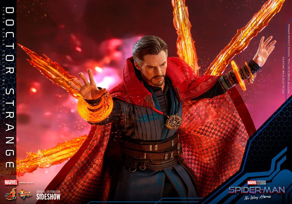 Doctor Strange Sixth Scale Figure by Hot Toys Movie Masterpiece Series â€“ Spider-Man: No Way Home