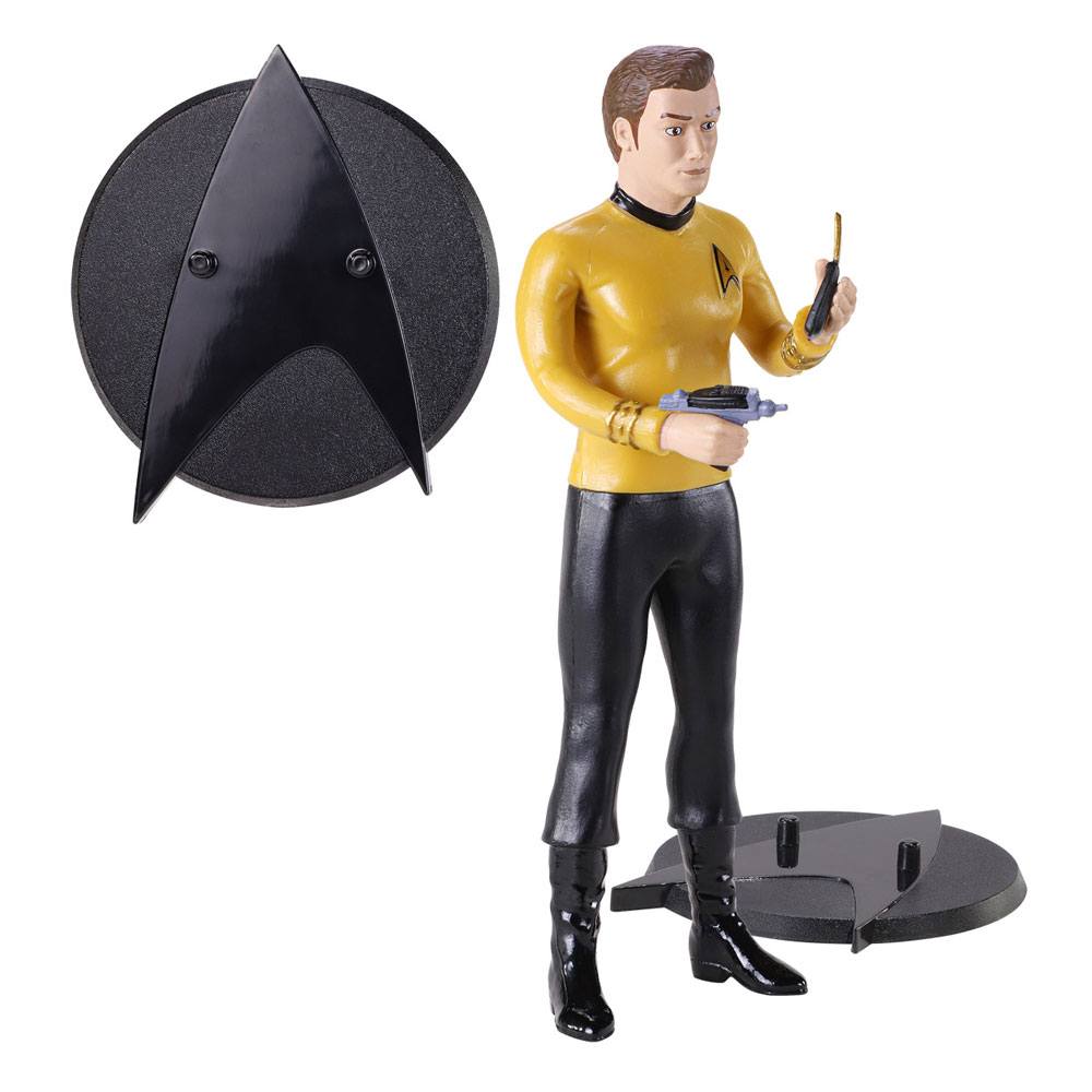 Figura De Acción Star Trek: Worf De Super7 - Serie ReAction, Aprox. 8 Cm, Coleccionable