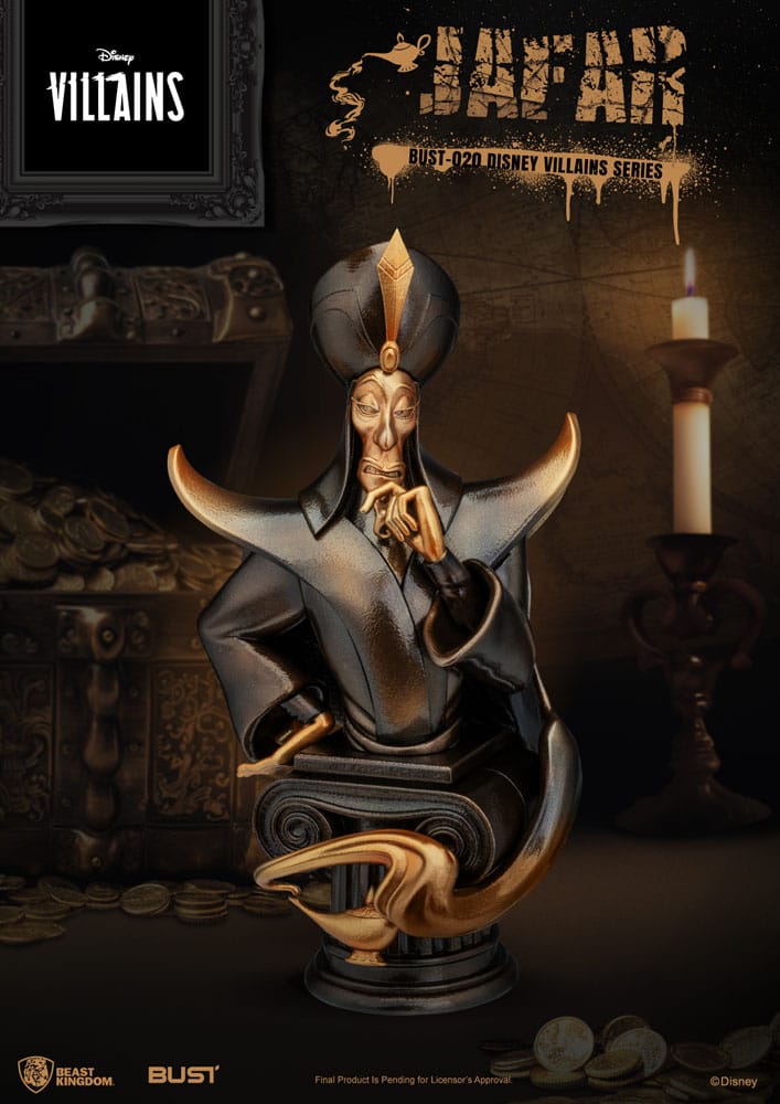 Disney Villains Series Busto PVC Jafar 16 cm Beast Kingdom Toys 