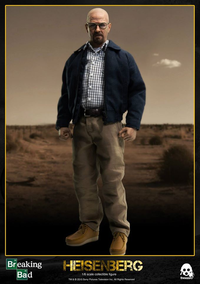 HEISENBERG FIGURA 30 CM THREEZERO BREAKING BAD