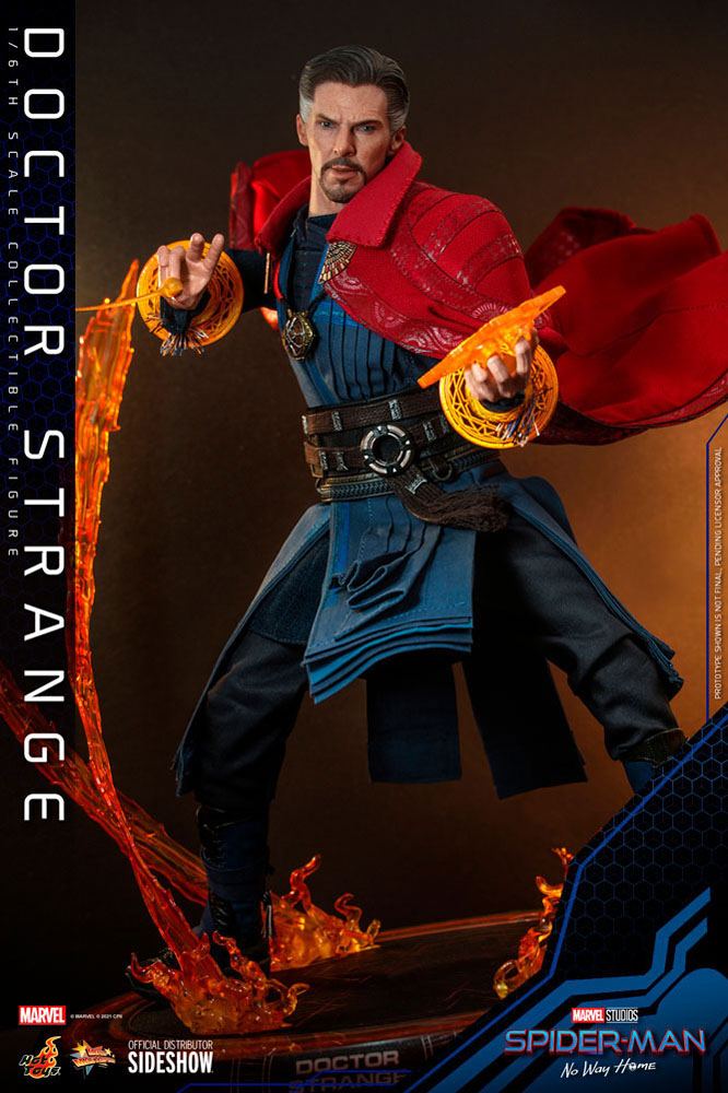 Doctor Strange Sixth Scale Figure by Hot Toys Movie Masterpiece Series â€“ Spider-Man: No Way Home
