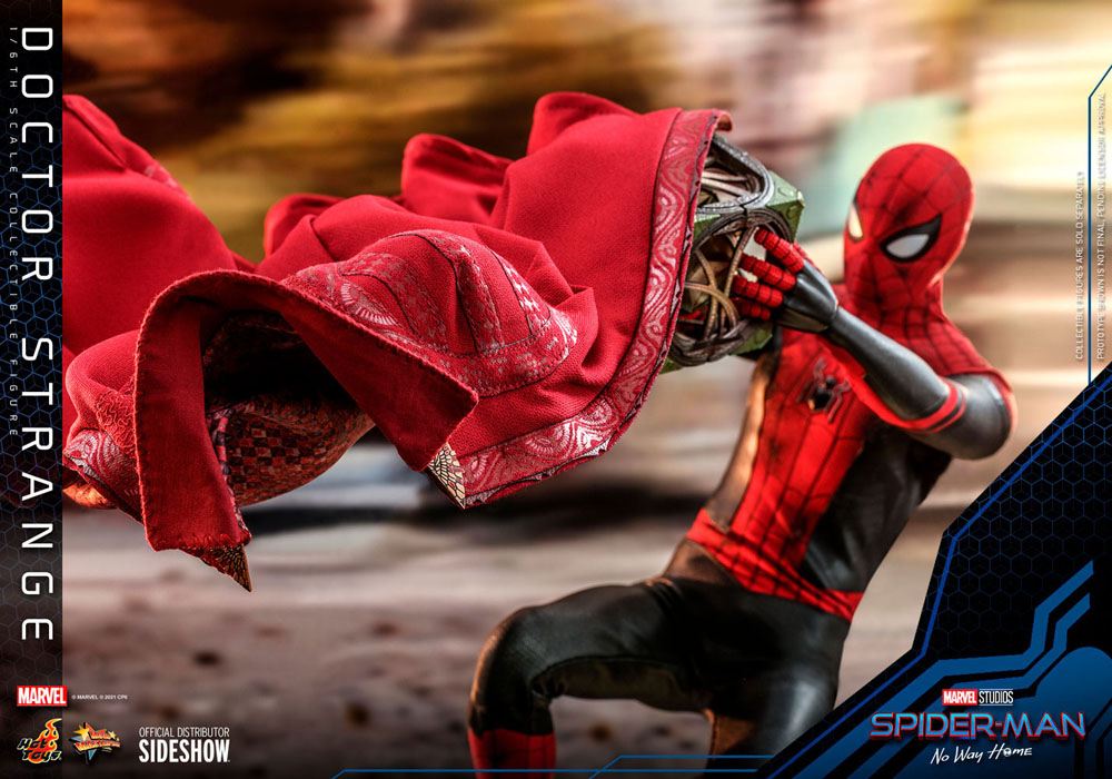 Doctor Strange Sixth Scale Figure by Hot Toys Movie Masterpiece Series â€“ Spider-Man: No Way Home