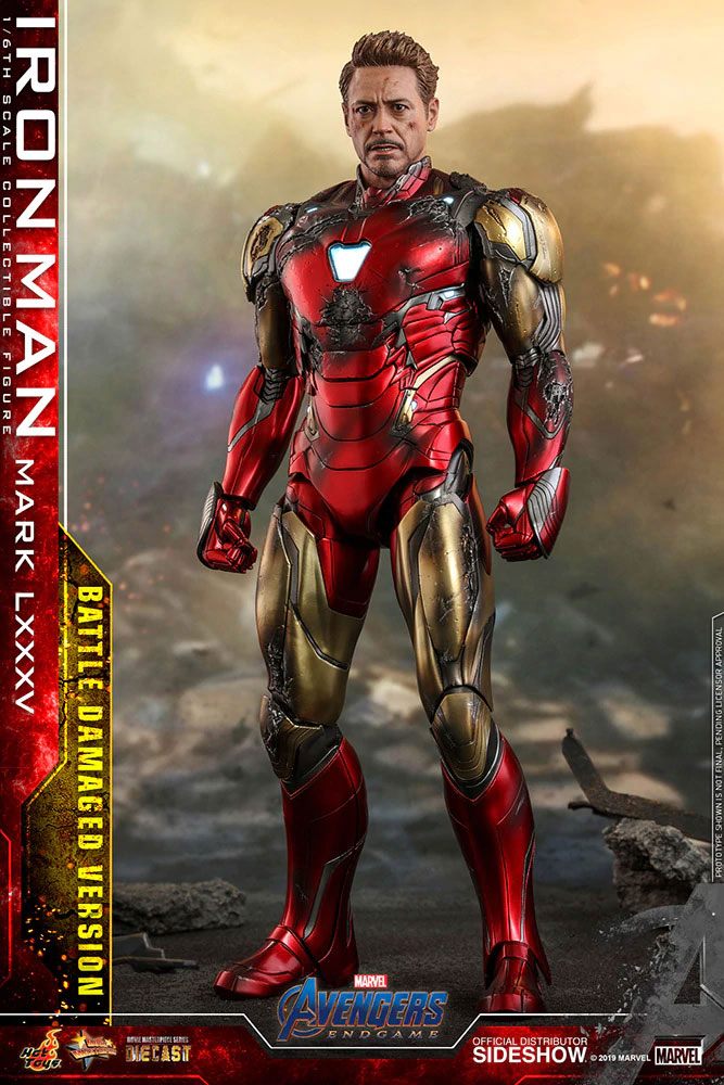 ホットトイズ　アイアンマン MARK LXXXV フィギュア Hot Toys 1:6 Iron Man Mark LXXXV Battle Damaged Version - Avengers