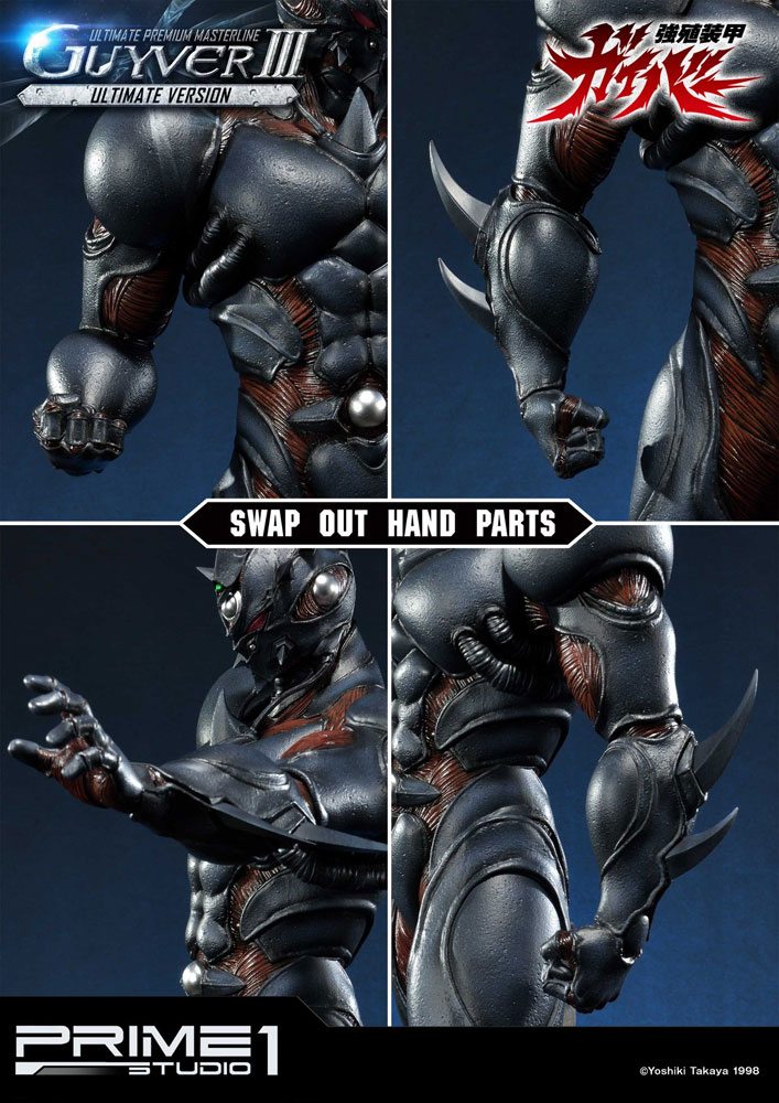 Guyver The Bioboosted Armor Estatua & Busto Guyver III Ultimate Edition Set
